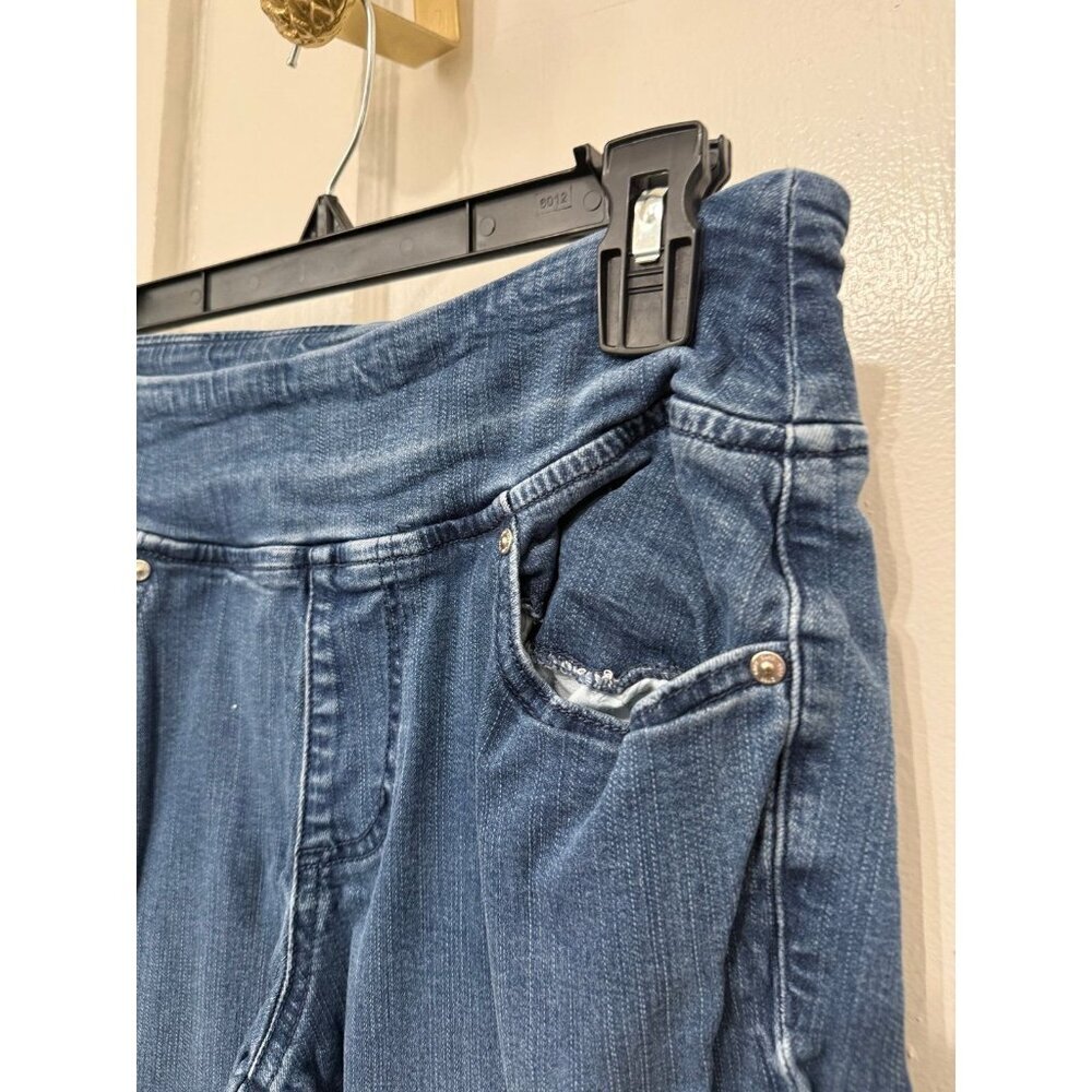 Kim Gravel Cropped Denim Jeans – Size 10P - Picture 3 of 9